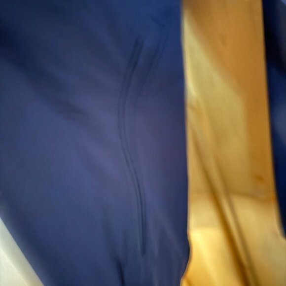 New RLX Ralph Lauren Golf Men's Wicking Full Zip Jacket M Navy $248 Stow Hood - Picture 12 of 14